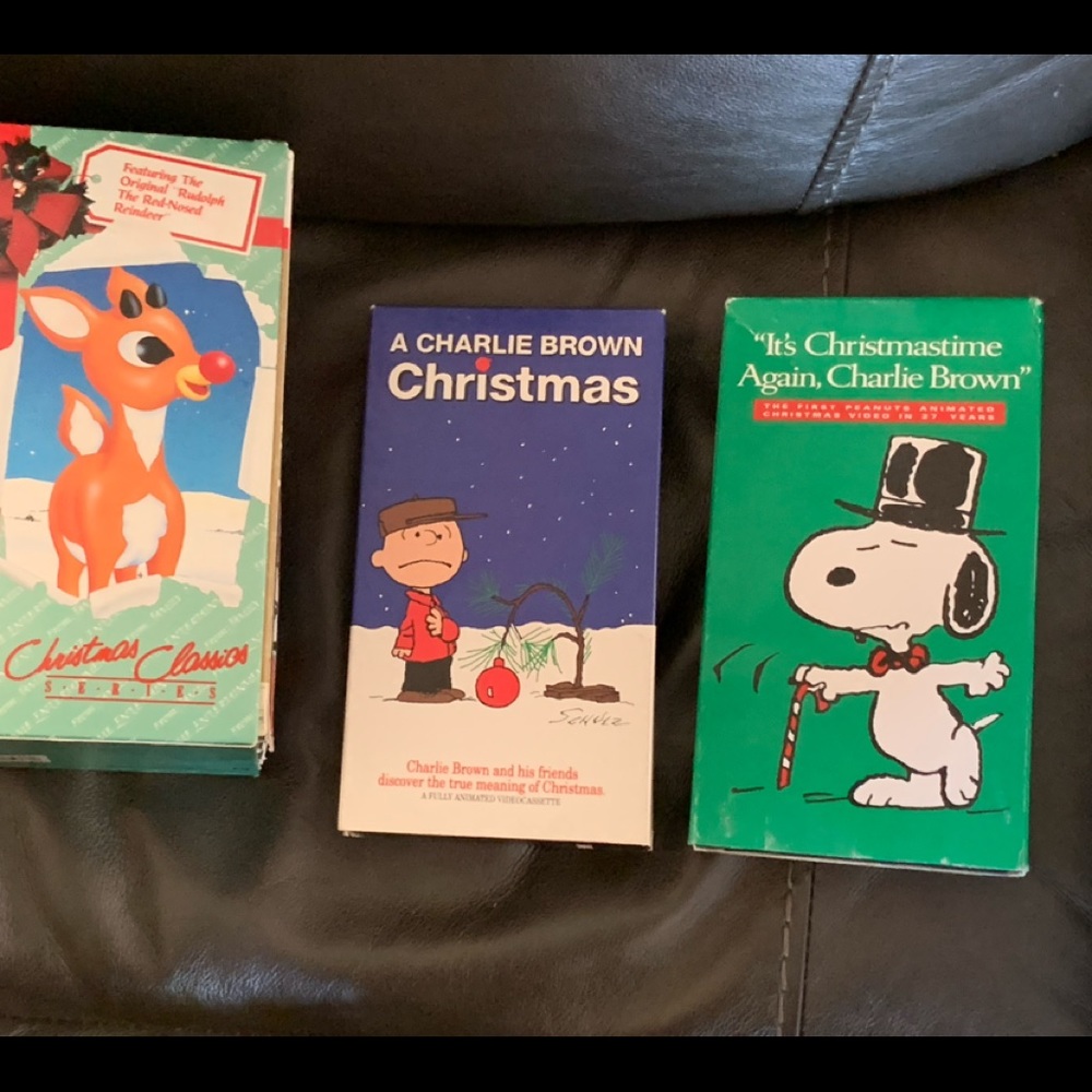 Christmas Classic VHS tapes